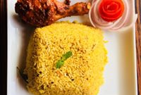 Yummy fried rice & fried chicken
