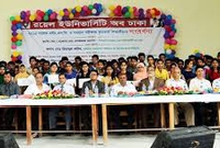 Teacher and students of royal university
