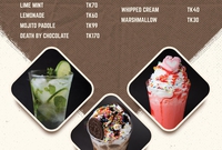 Shake Menu TDC