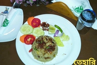 Yummy fried rice & fried chicken